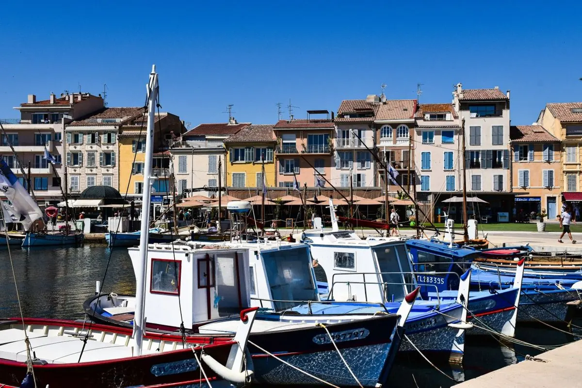 Le port de Cassis et ses bateaux